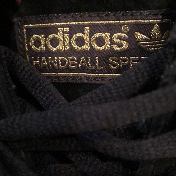 Men’s Adidas Spezial sz 10 black with white sole - Picture 9 of 9